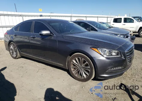 2017 Genesis G80 Base from USA, damaged, VIN KMHGN4JE1HU172121